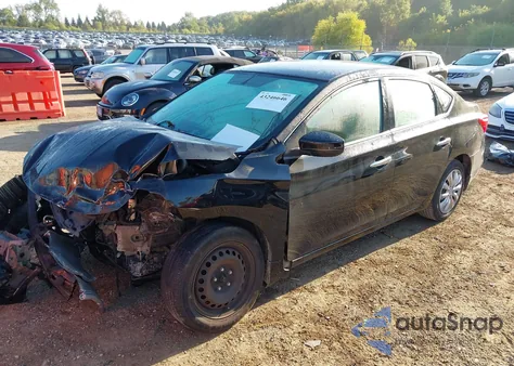 2017 Nissan Sentra S from USA, damaged, VIN 3N1AB7AP5HY211752